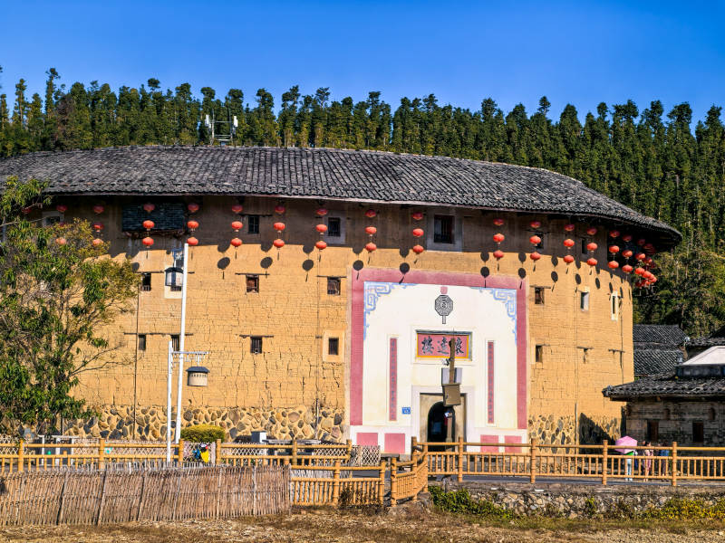 福建土楼风光图片