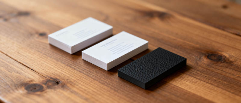 简约名片设计展示图片