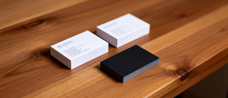 简约名片设计展示图片