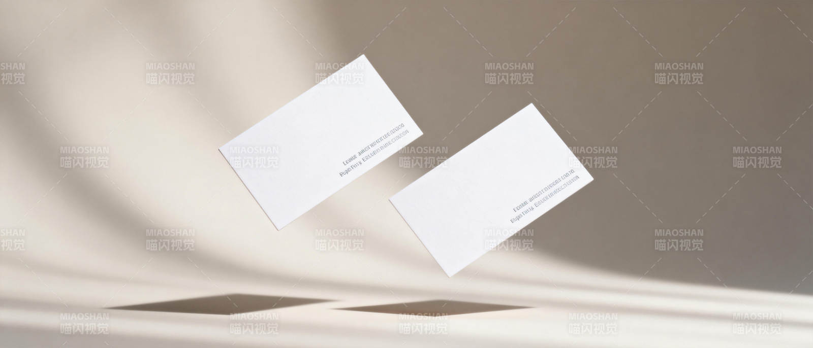 飞舞的名片图片