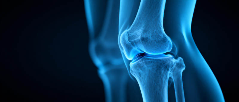 膝关节X光透视图图片