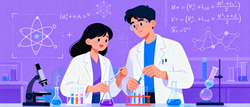 科学实验探索图片