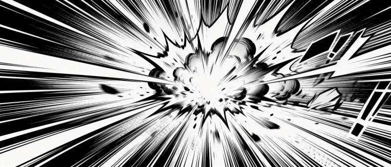 爆炸冲击波图片