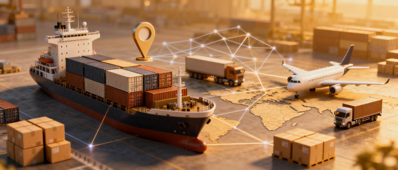 全球物流网络图片