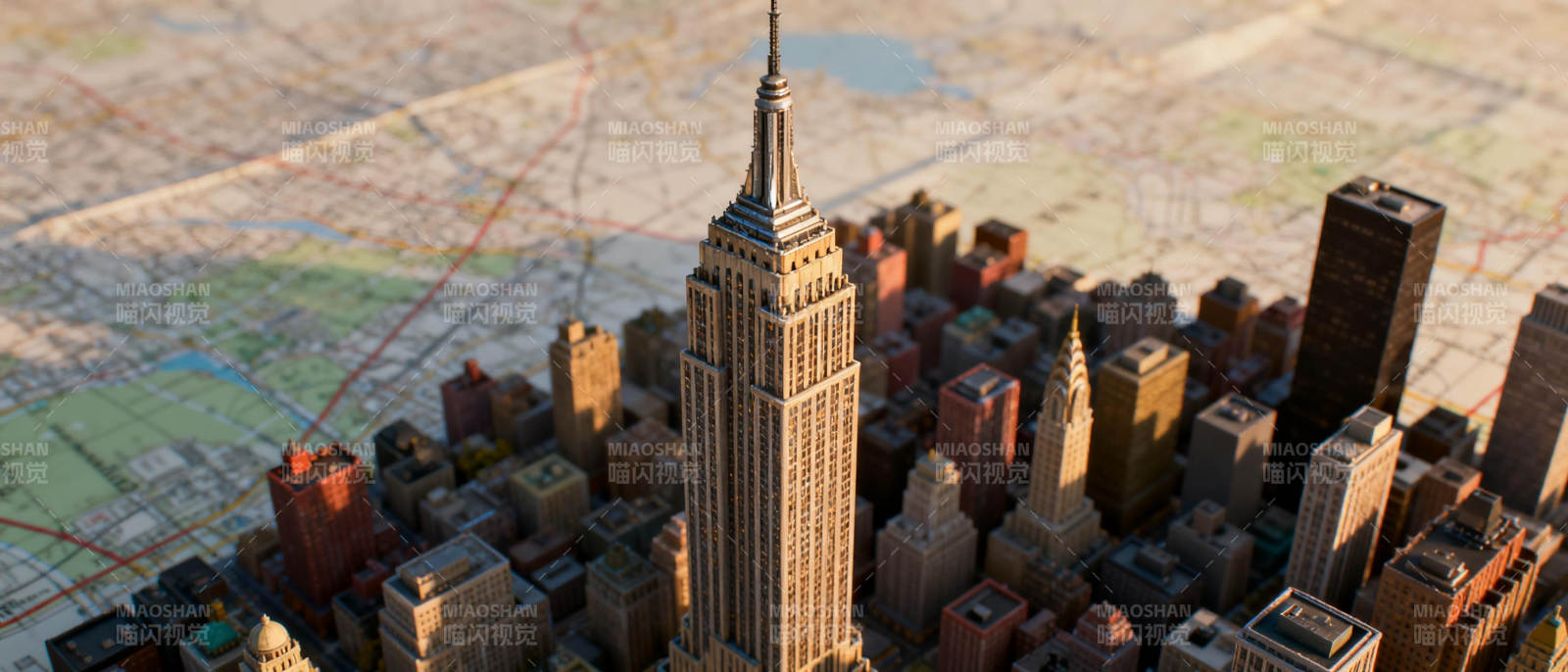 帝国大厦俯瞰图图片