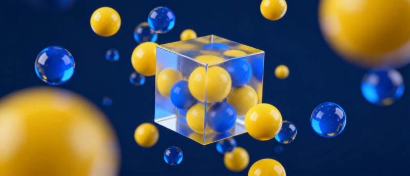 分子立方体图片