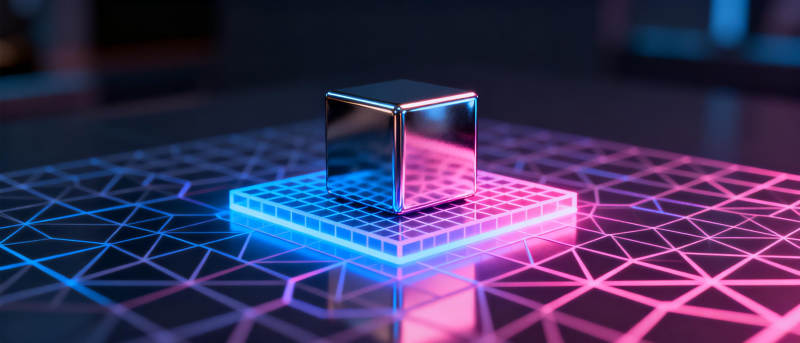 未来科技立方体图片