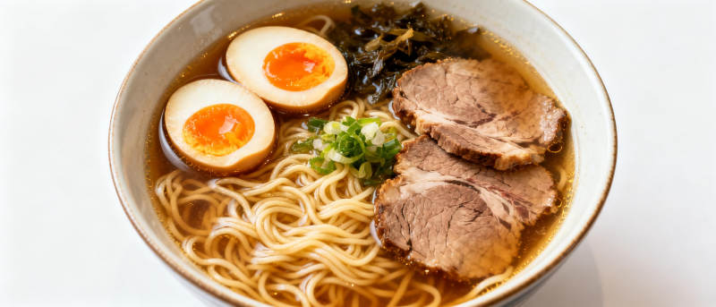 美味拉面特写图片