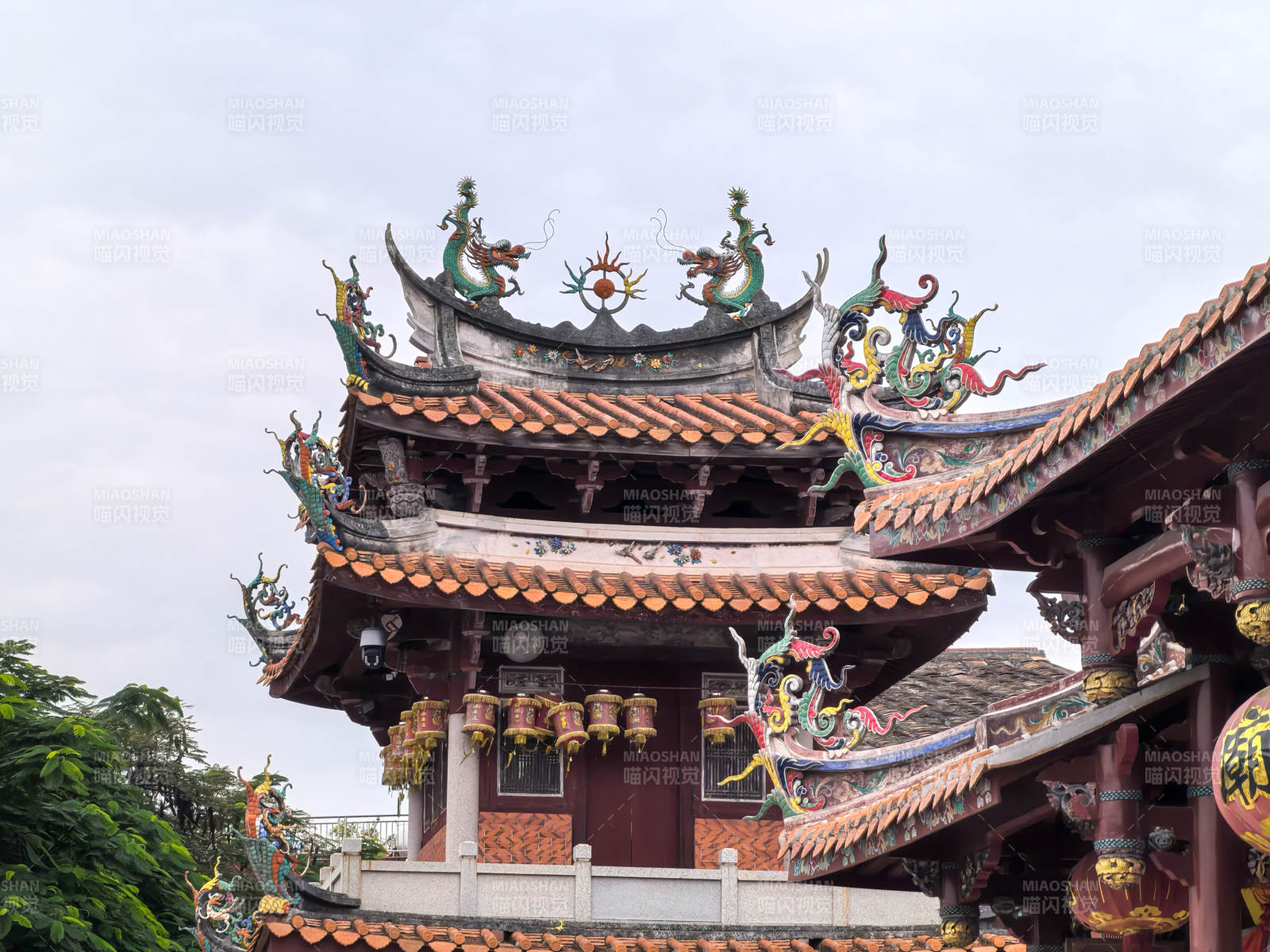 泉州天后宫古色古香的庙宇图片