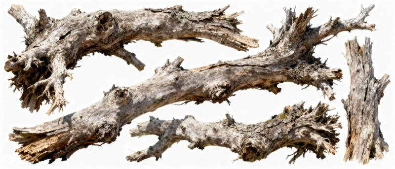 枯木枝干图片