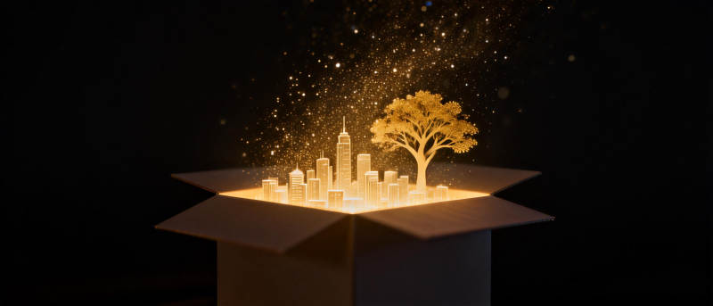 箱中之城 光树生辉图片