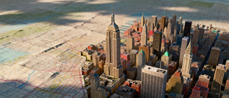 纽约城市模型图片