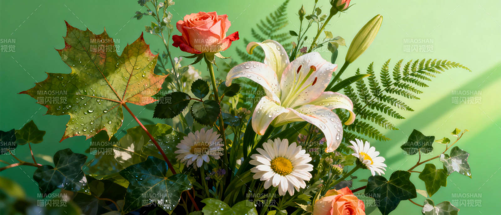 花丛中的自然之美图片