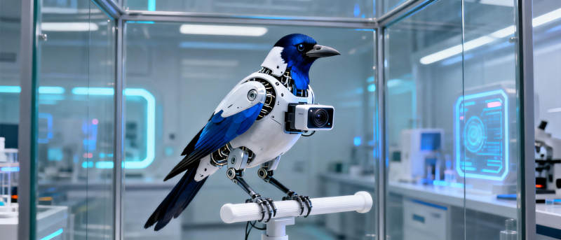 智能机械鸟实验室图片