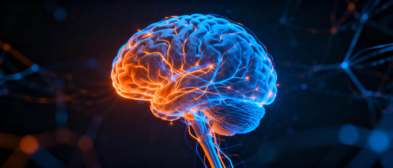 大脑神经网络图片