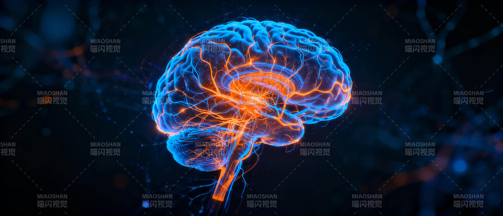 脑电脉冲图图片