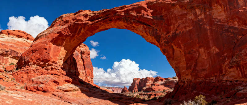 天然拱门奇观图片