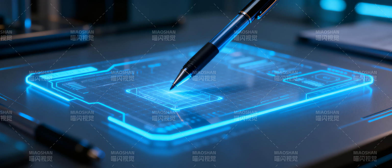 未来科技书写界面图片