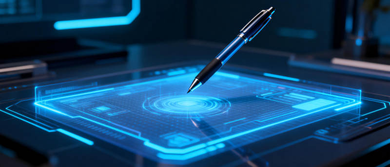 科技笔触未来图片