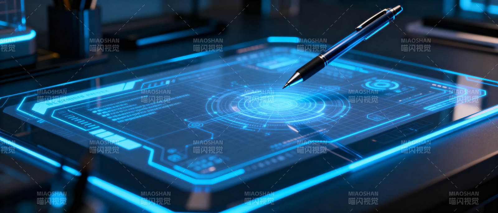 未来科技触控屏图片