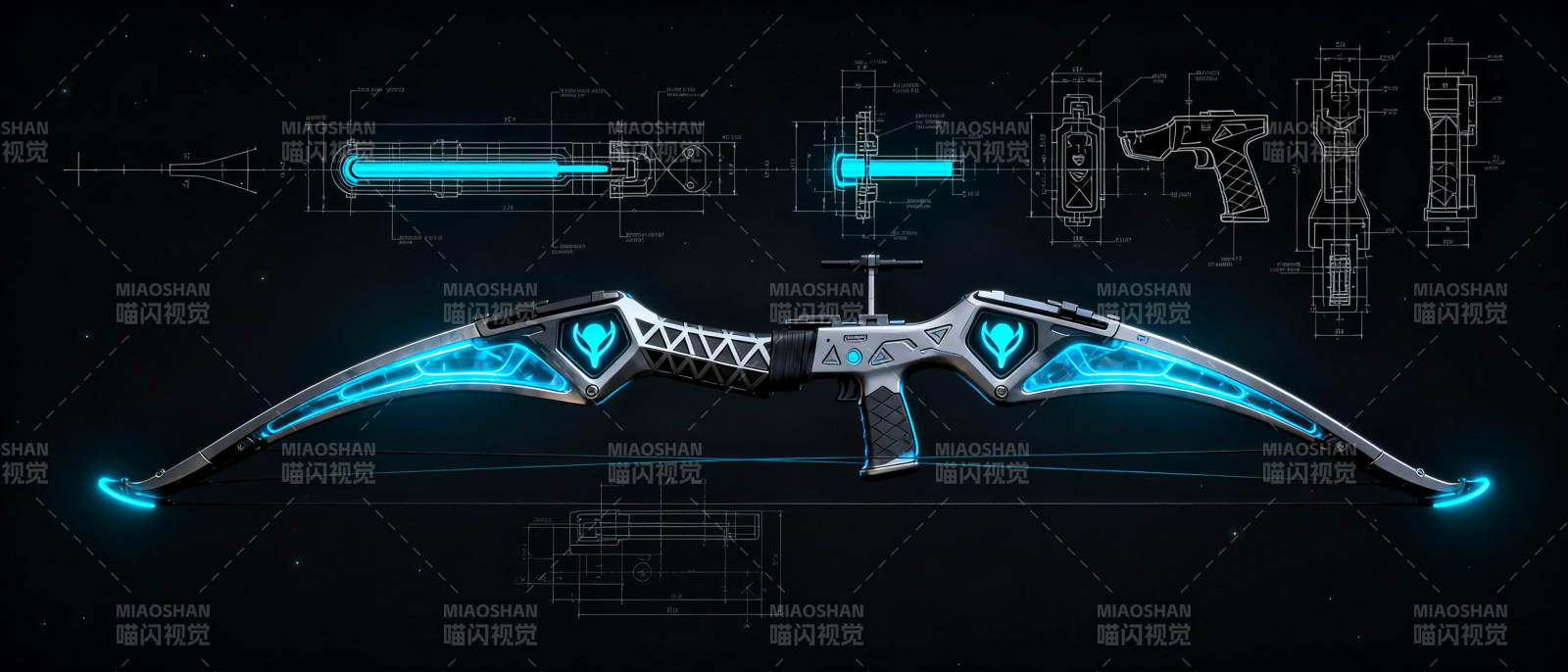 未来科技弓箭图片