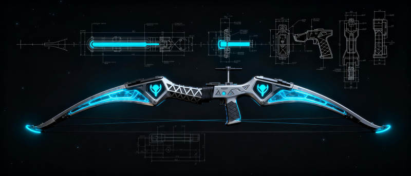 未来科技弓箭图片