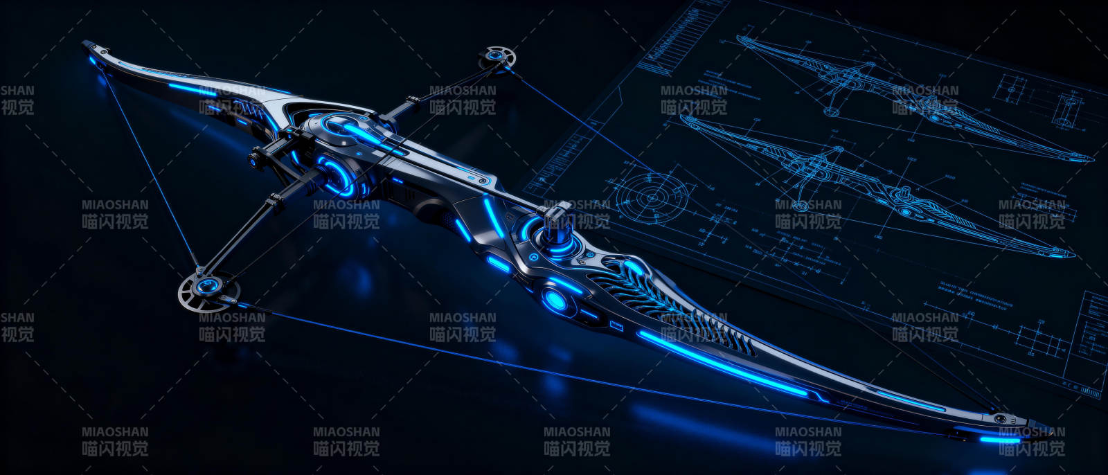 未来科技弓箭图片