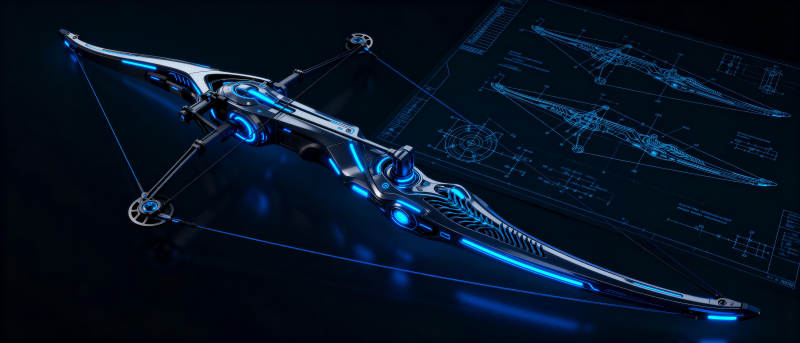 未来科技弓箭图片