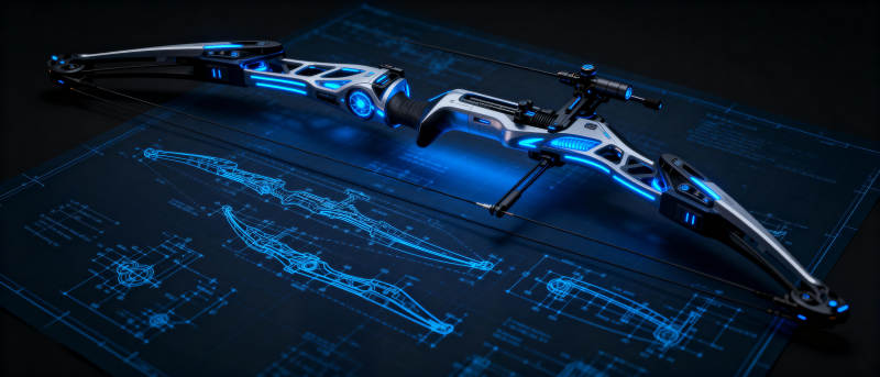 未来科技弓箭设计图片