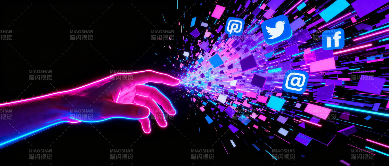 数字触碰未来图片