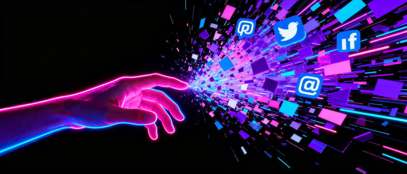 数字触碰未来图片