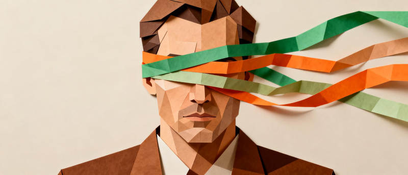 色彩遮眼的男子图片