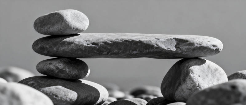 石叠平衡之美图片