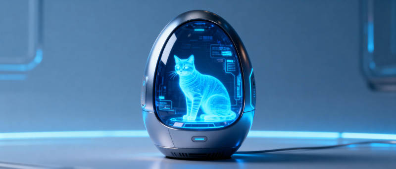 未来科技猫舱图片