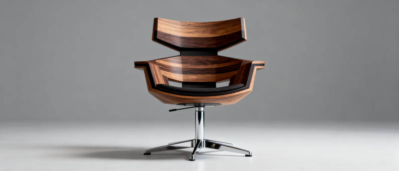 现代木椅设计图片