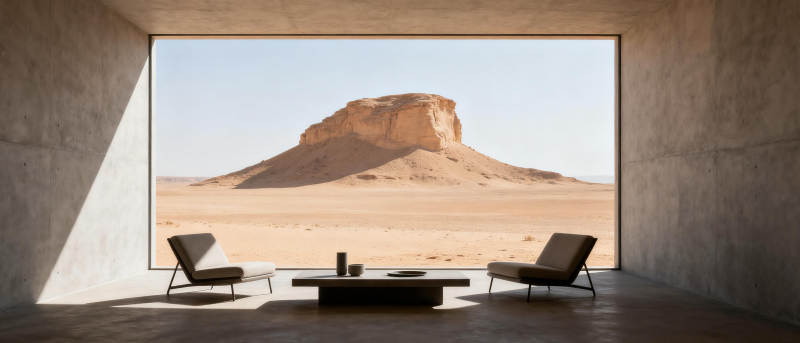 沙漠中的静谧空间图片