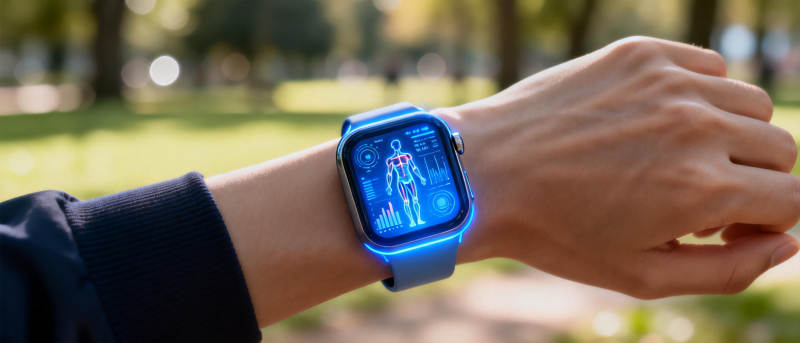 智能手表健康监测图片