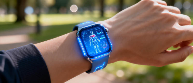 智能手表健康监测图片