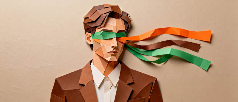 纸艺风中人图片