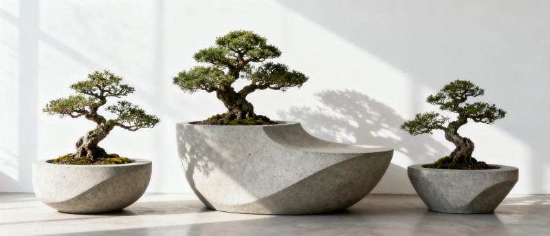 三盆 bonsai 静谧之美图片