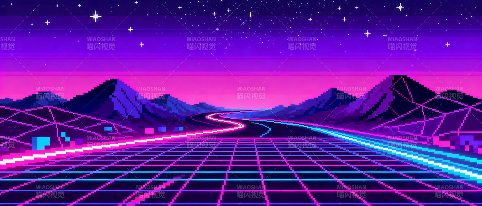 霓虹未来之路图片