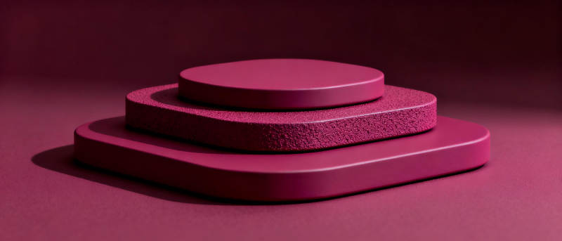 紫红阶梯台图片