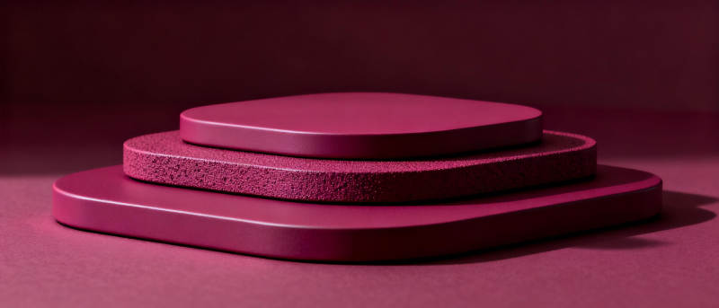 紫红阶梯展台图片