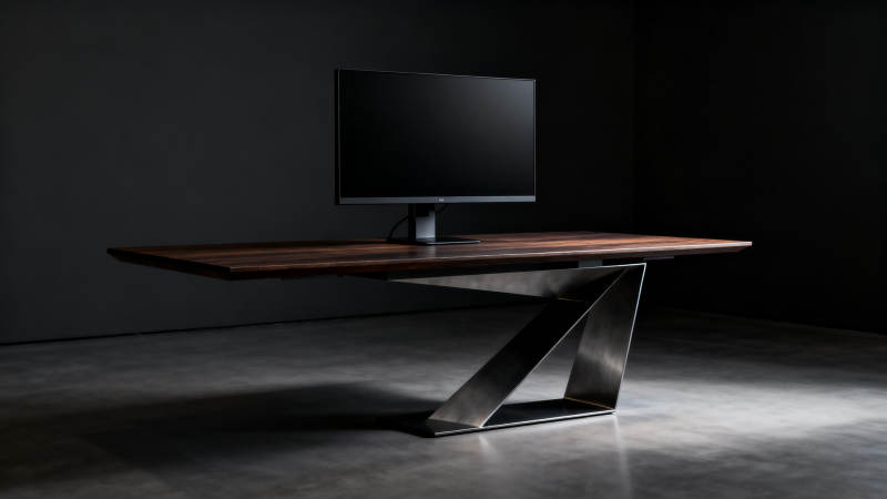 现代简约办公桌图片