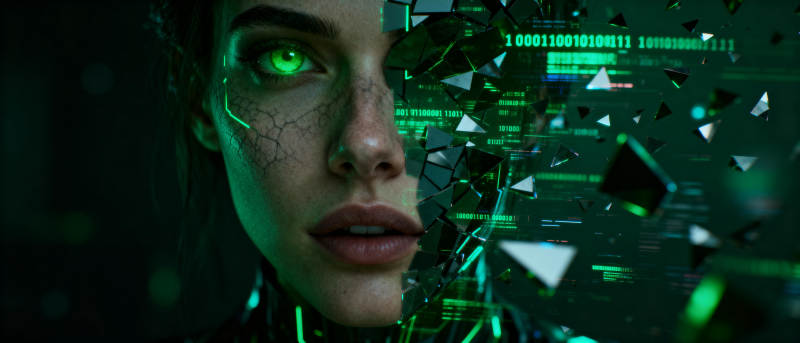 赛博朋克之眼图片