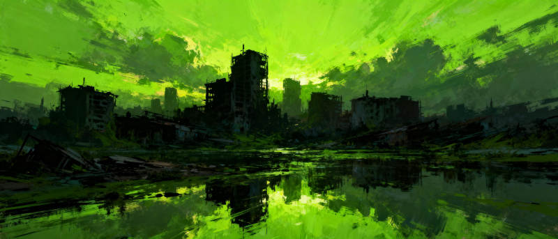 绿光之城图片