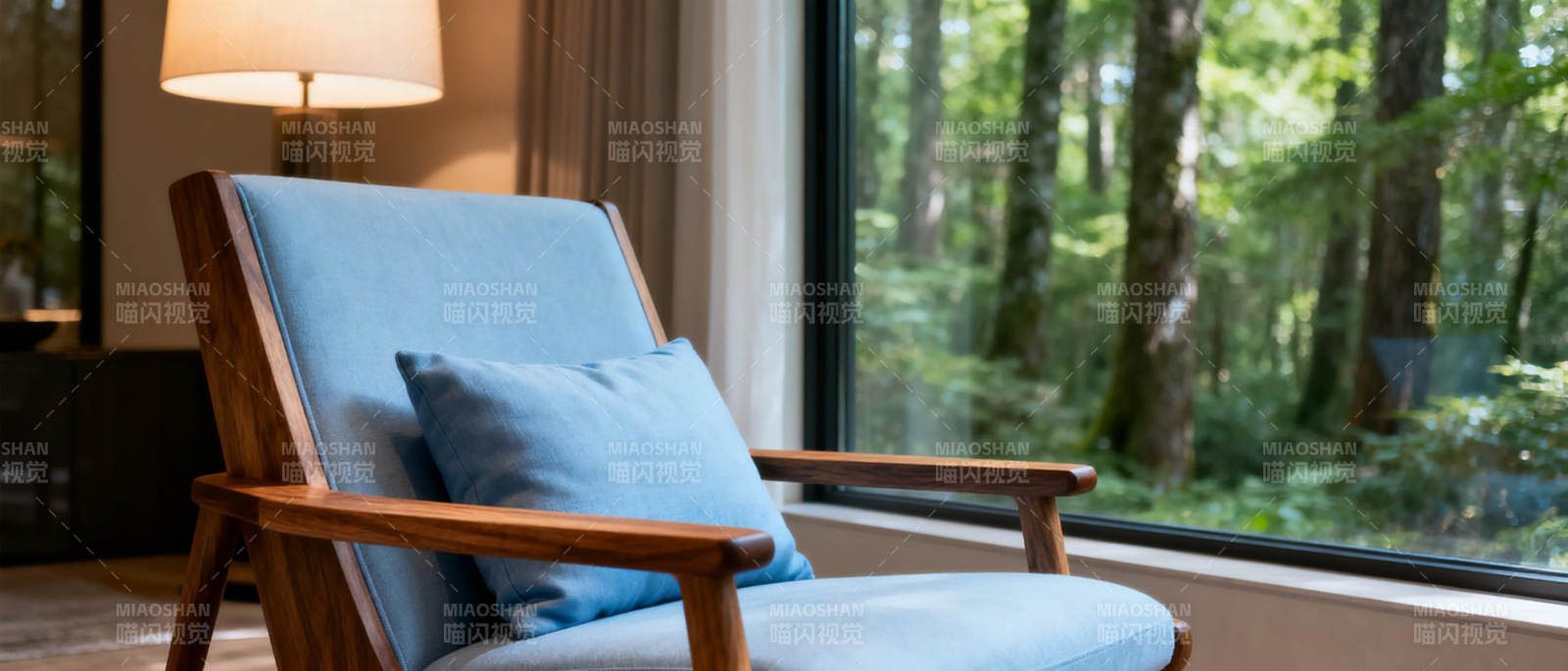 森林边的静谧角落图片