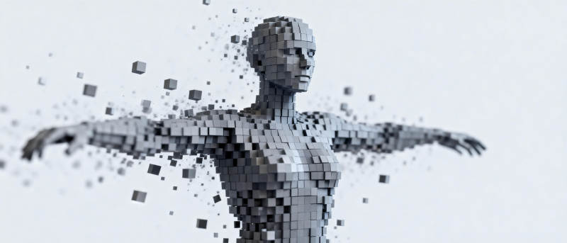 像素人形解构图片