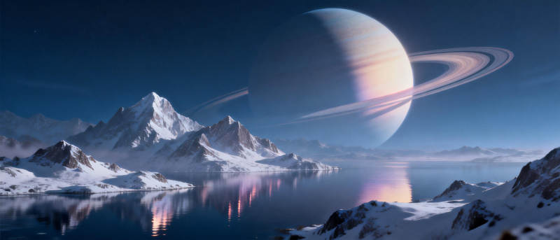 冰川星球奇景图片