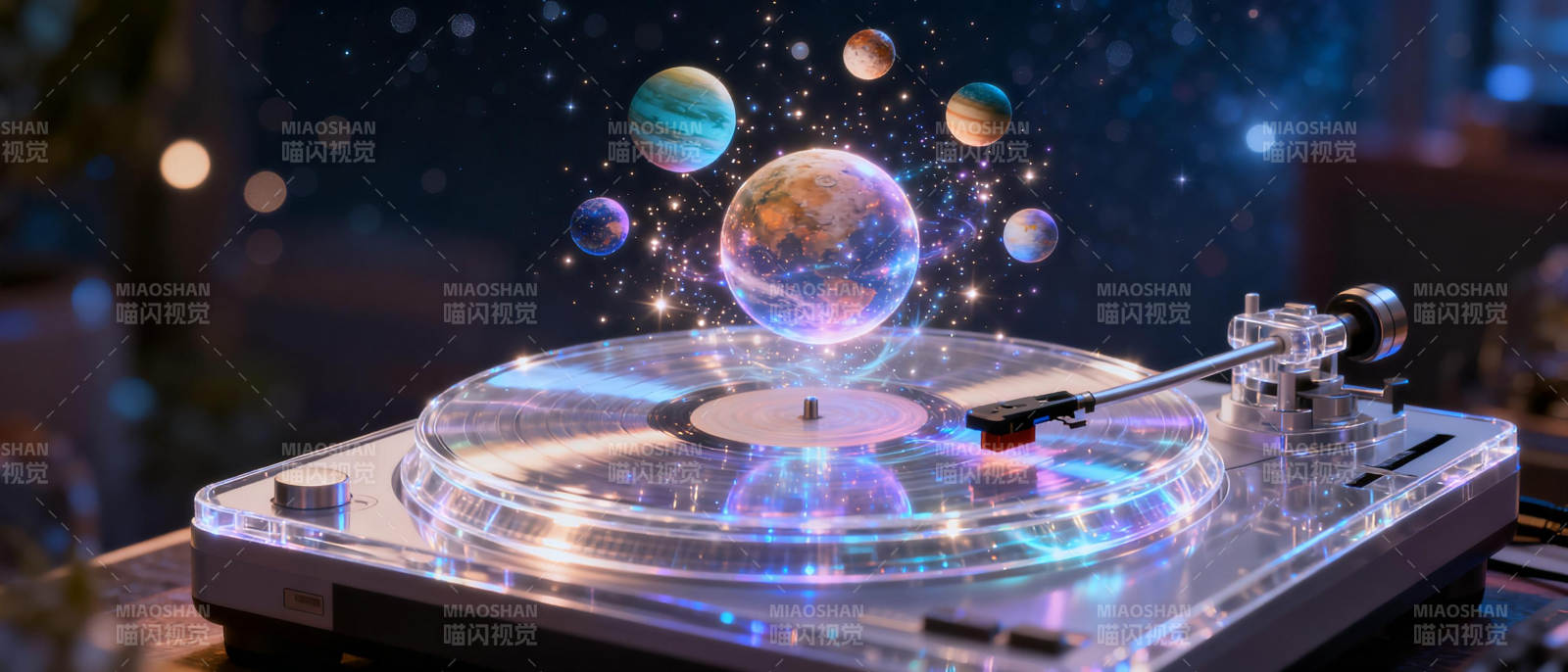 宇宙唱片机图片